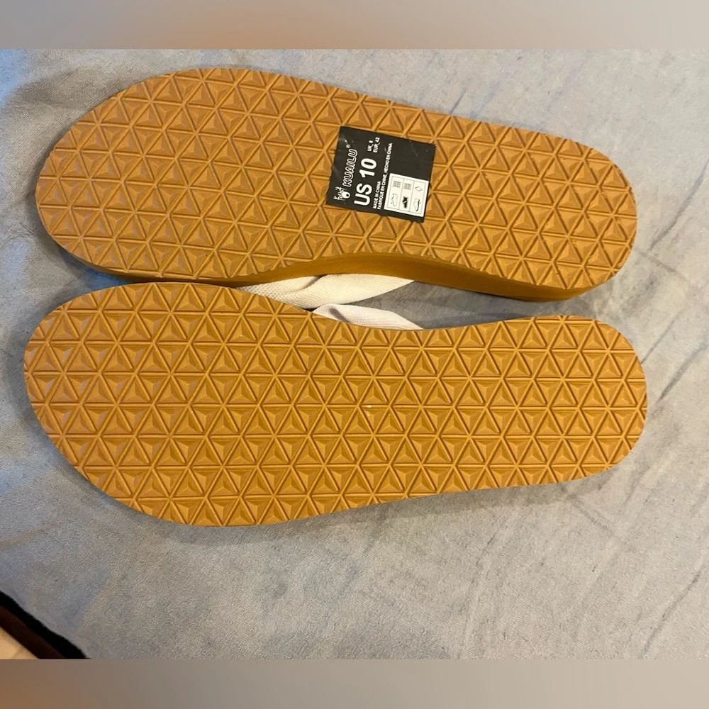 KuaiLu Womens thong sandals- Ladies size 10: Lightweight - NEW